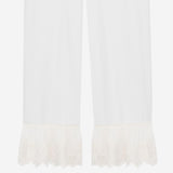 Pantaloni in popeline di cotone 831230 Y227W9601 SAINT LAURENT 