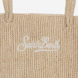 BORSA A MANO IN RAFIA CON LOGO HAND001 00222L MC2 SAINT BARTH 