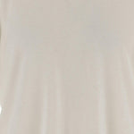 T-SHIRT SERATA IN COTONE E CASHMERE 10491K705 WHT THE ROW 