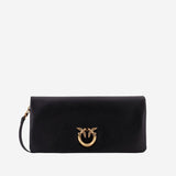 Pochette Love Bag Click Soft in pelle 106022 A0QOZ99Q PINKO 