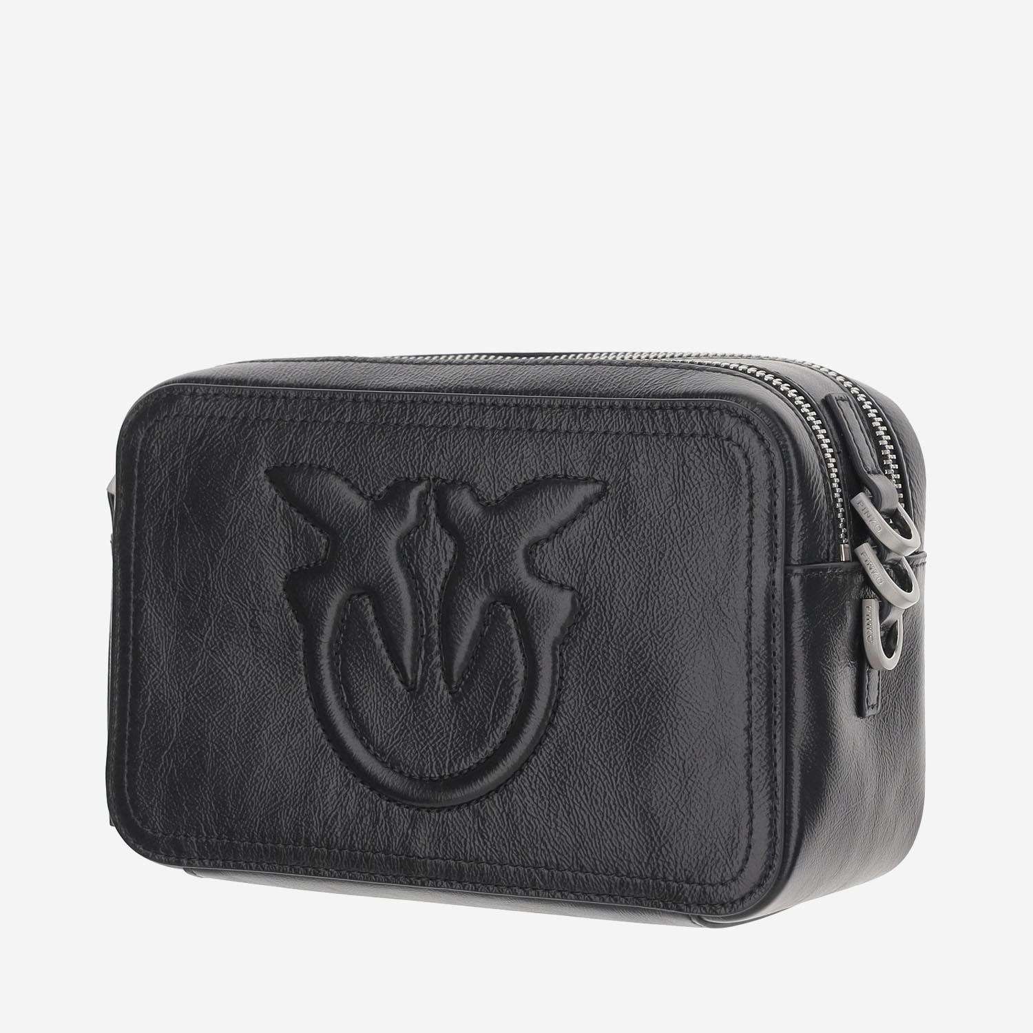 Borsa camera bag con logo in rilievo 104336 A26JZ99S PINKO 
