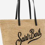 BORSA SHOPPING IN RAFIA CON LOGO RAFC001 00421L MC2 SAINT BARTH 