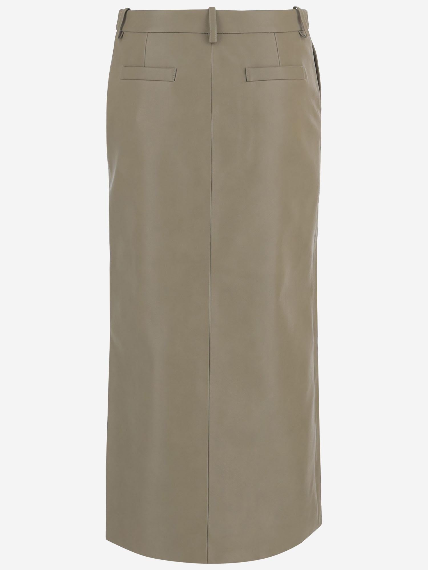 GONNA IN NYLON CON SPACCO ANTERIORE SKFS21917 430 THE FRANKIE SHOP 