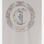 T-SHIRT IN COTONE CON STAMPA 80OAHE01 CJ110003 JUST CAVALLI 