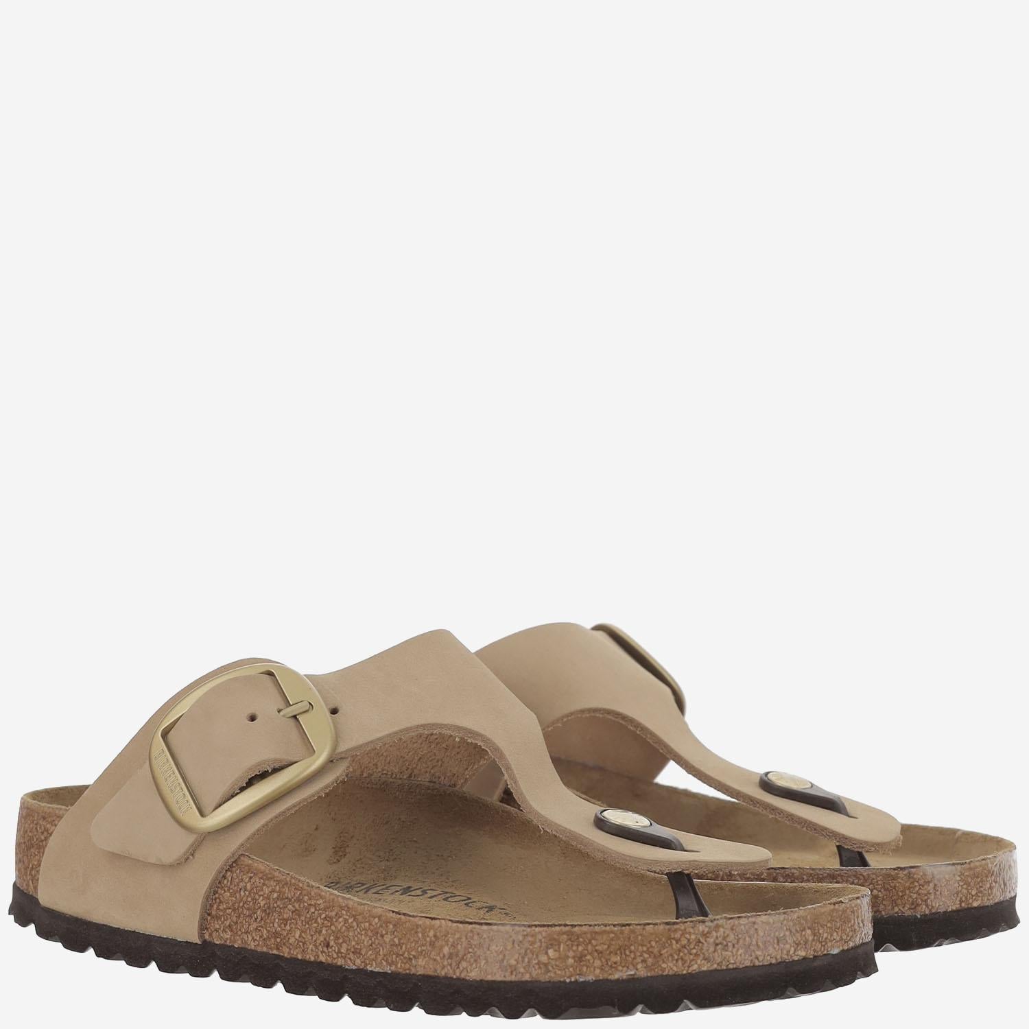 MULES GIZEH BIG BUCKLE 1023966 SANDCASTLE BIRKENSTOCK 