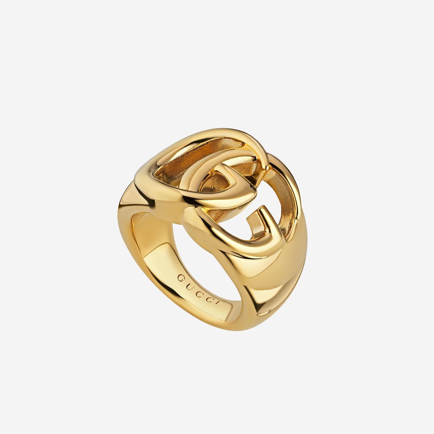 Anello a fascia con dettaglio cut-out GG Marmont 864913 I46000912 GUCCI 