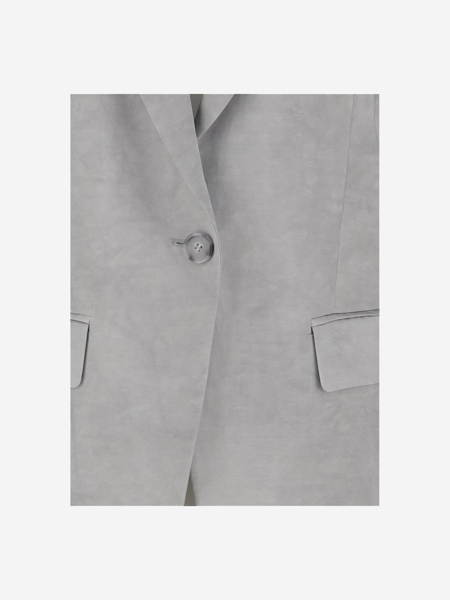 BLAZER MONOPETTO IN MISTO VISCOSA 104716 A2BPI53 PINKO 