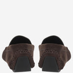 MOCASSINI IN PELLE SCAMOSCIATA<BR/> F2147L805 LQB THE ROW 