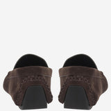 MOCASSINI IN PELLE SCAMOSCIATA<BR/> F2147L805 LQB THE ROW 