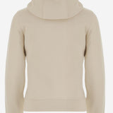 FELPA IN COTONE CON PATCH LOGO 8118582 NUTMEG BURBERRY 