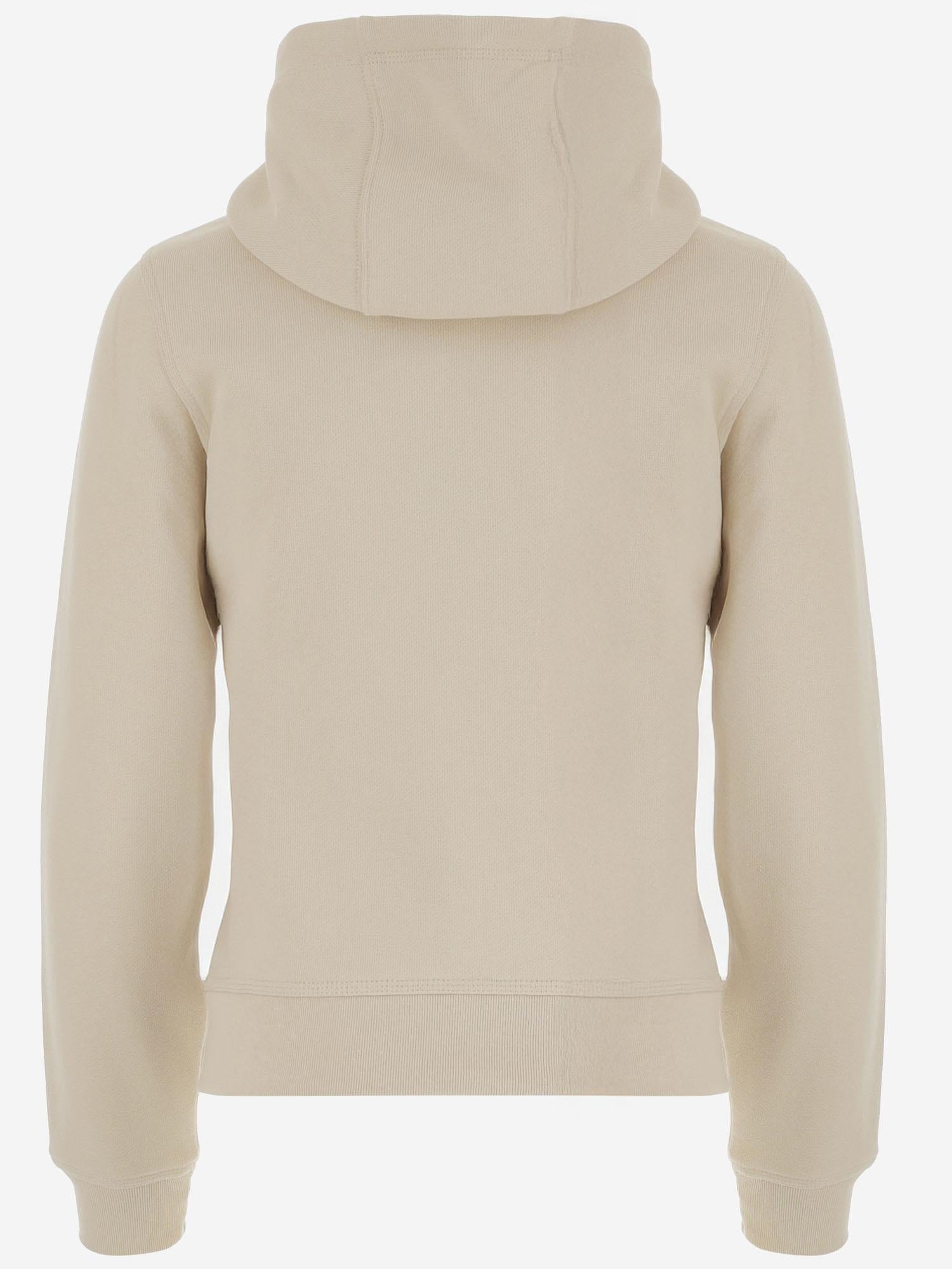 FELPA IN COTONE CON PATCH LOGO 8118582 NUTMEG BURBERRY 