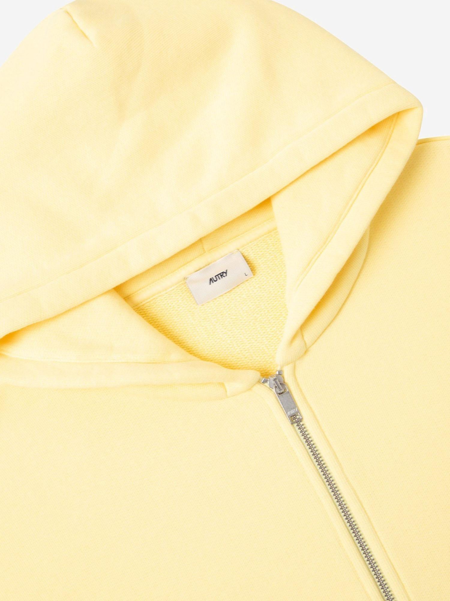 FELPA IN COTONE CON LOGO HIPX032L JERSEYBLONDE AUTRY 