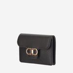 PORTAFOGLIO IN PELLE GANCINI 220963 002NEROFLAMERED SALVATORE FERRAGAMO 