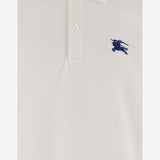 POLO IN COTONE CON LOGO 8084934 SALT BURBERRY 