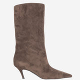 Stivali Fiona in pelle scamosciata FIONABOOT COFFEE AMINA MUADDI 