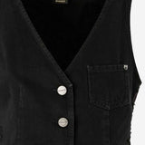 GILET IN COTONE 106424 A33VZ99 PINKO 