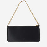 POCHETTE IN PELLE CON LOGO 102747 A0F1Z99Q PINKO 