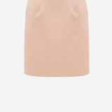 GONNA CORTA A TUBINO IN RASO DUCHESSE TECNICO CH26SJU19262 6K7 CHLOE 