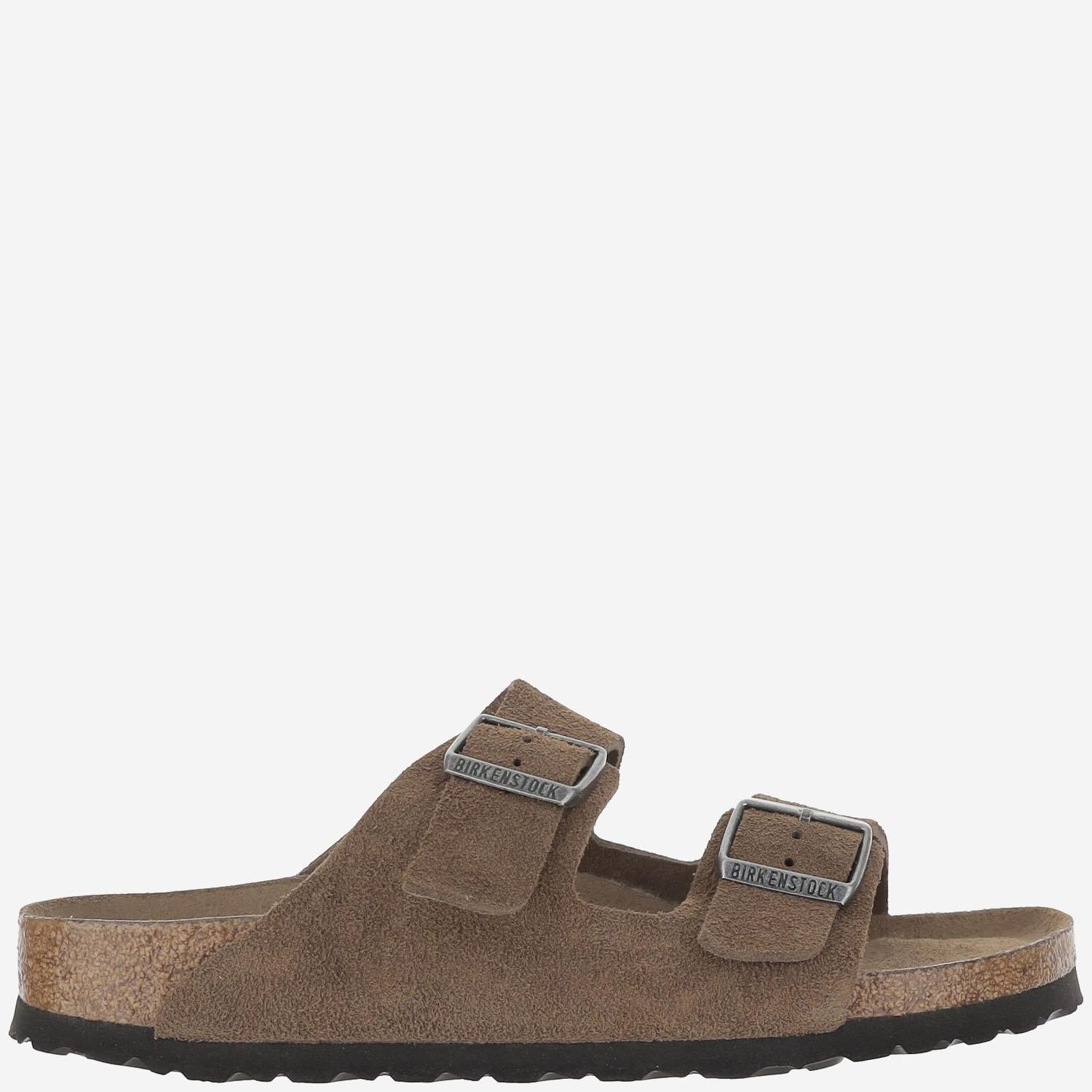 SANDALI ARIZONA IN SUEDE 1030865 DARKTEA BIRKENSTOCK 
