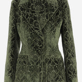 Blazer in velluto barocco 8115889 MOAT IP PATTERN BURBERRY 