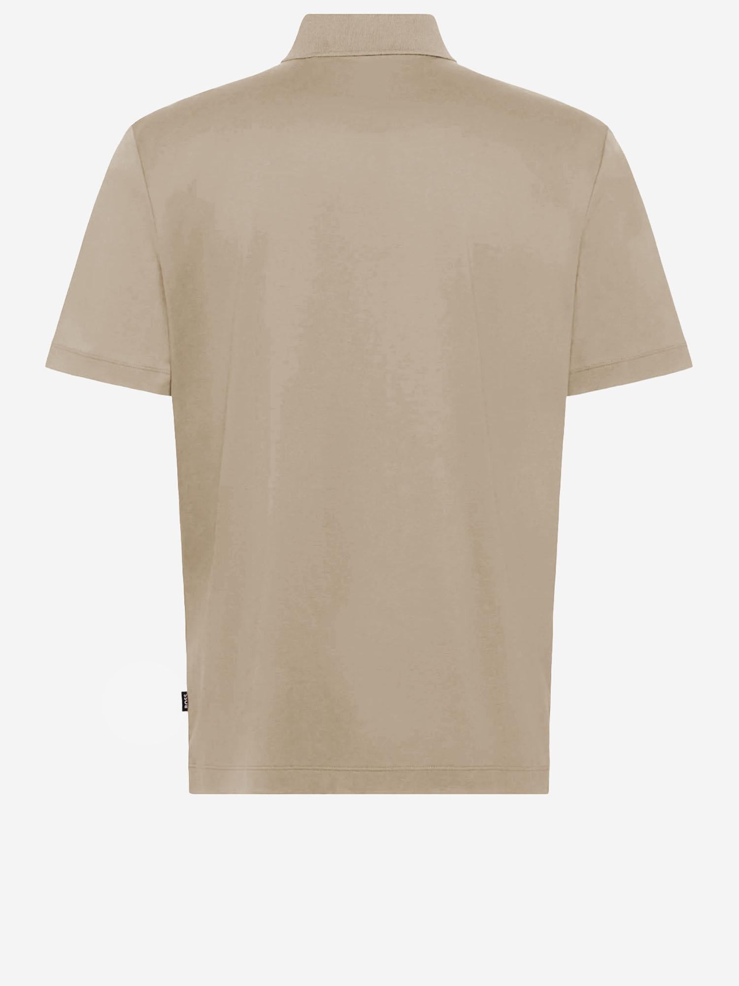 Polo in cotone con logo 50555829 286 HUGO BOSS 