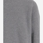MAGLIONE IN CASHMERE U110WS SLATE OLIVER LATTUGHI 