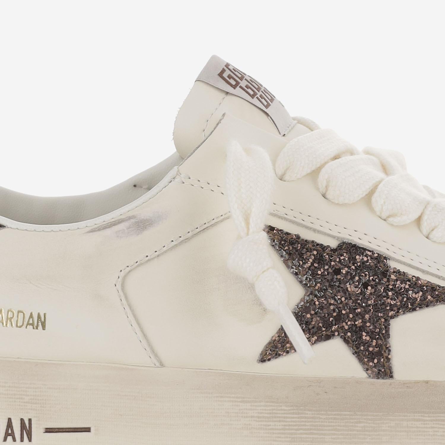 SNEAKERS STARDAN IN PELLE GWF00128 F00793910318 GOLDEN GOOSE 