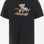 T-shirt in cotone Beach Knight 8126321 BLACK BURBERRY 