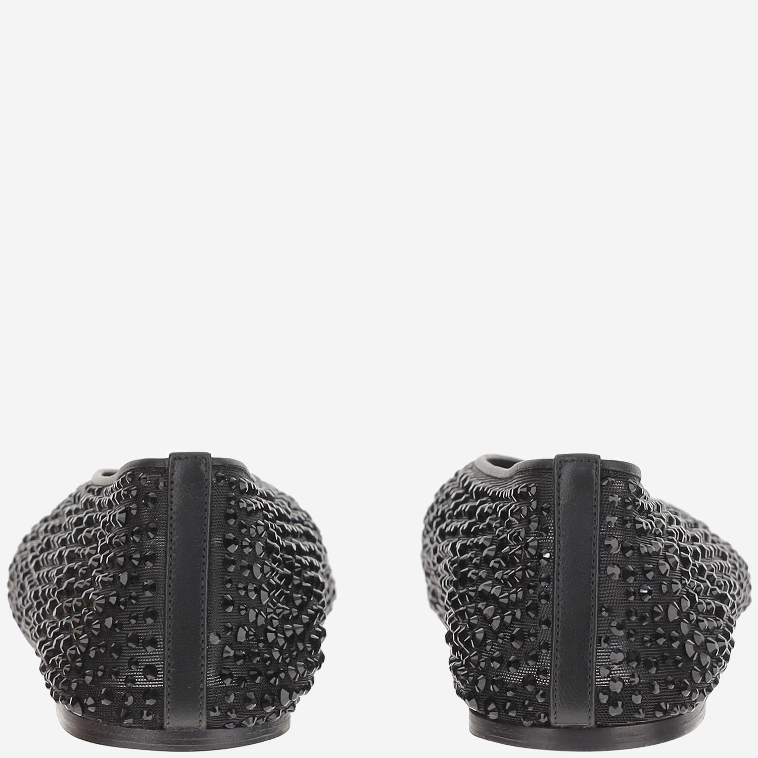 BALLERINE LUNA CON RETE E CRISTALLI LUNMCRBLA BLA LE MONDE BERYL 