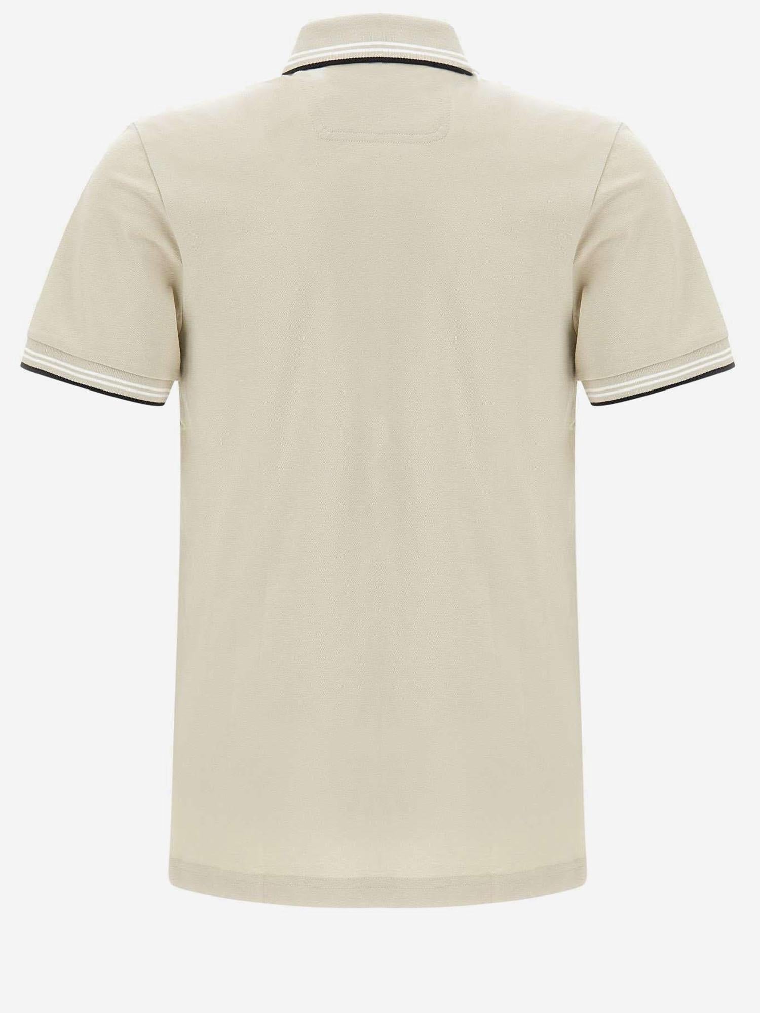 Polo in cotone stretch con logo 50506193 275 HUGO BOSS 