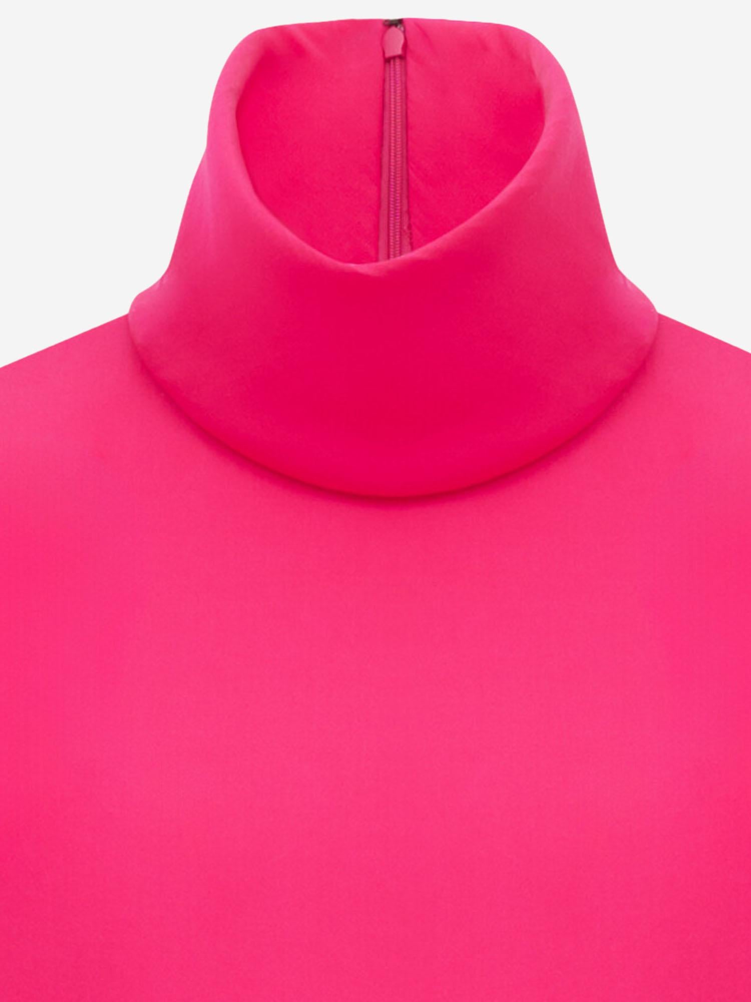 ABITO BOXY IN MISTO SETA STRETCH 849606 Y6I855244 SAINT LAURENT 