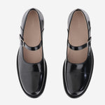 SCARPE MARY JANE KAY IN PELLE F1756L802 BLK THE ROW 