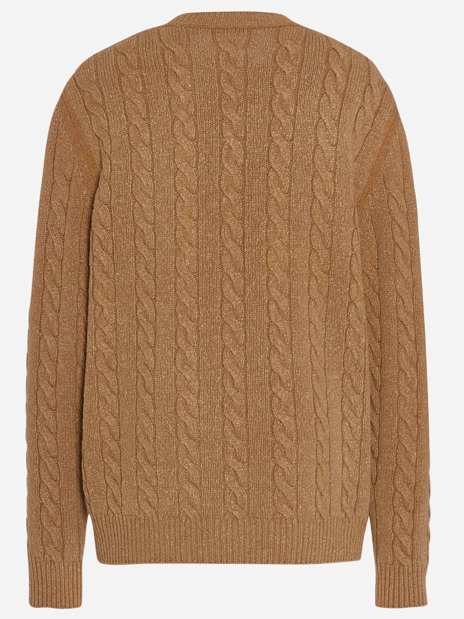 CARDIGAN LONEKE IN LANA 10092Y961 FWN THE ROW 