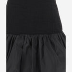 ABITO CON ROUCHE IN MISTO LANA DR2050223 999B PATOU 
