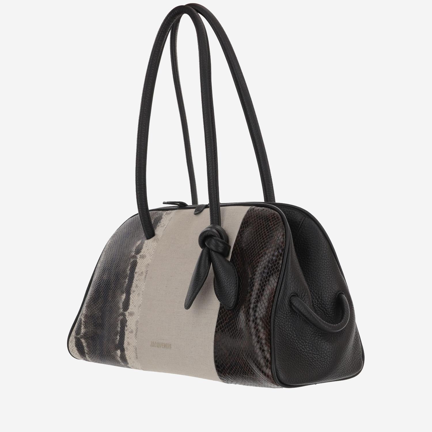 BORSA DA BOWLING TURISMO BAU00417AC43M01 1HK JACQUEMUS 