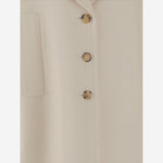 Cappotto monopetto in crêpe di seta e lana GG 828240 Z7APD9854 GUCCI 