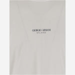 T-SHIRT IN COTONE CON LOGO GM001085 TE10629U0002 GIORGIO ARMANI 
