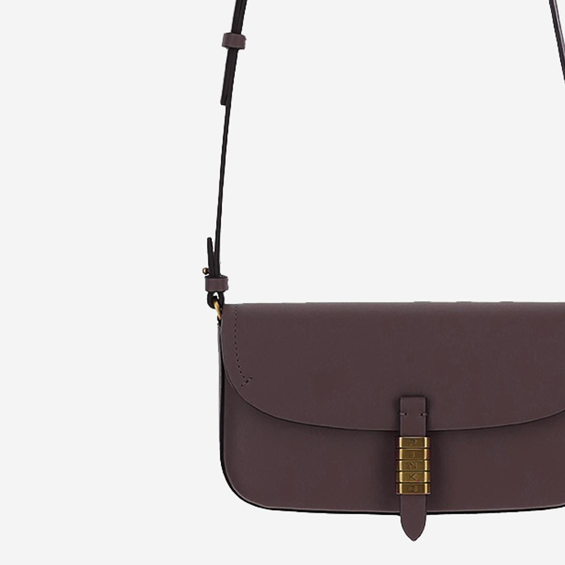 Borsa a tracolla Saddle in pelle 105349 A1ZXR49Q PINKO 