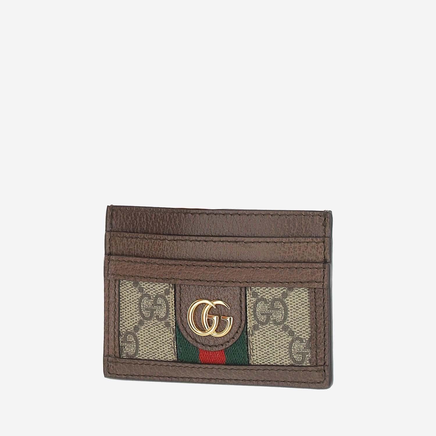PORTA CARTE OPHIDIA  GG SUPREME 523159 96IWG8745 GUCCI 