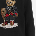 MAGLIONE IN COTONE E CASHMERE CON POLO BEAR 710982140 001 POLO RALPH LAUREN 