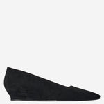 SCARPE CON TACCO JUNE IN SUEDE F1845L303 BLK THE ROW 