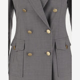 GIACCA DOPPIOPETTO IN LANA STRETCH JHONEY 060070G5095 TAGLIATORE 