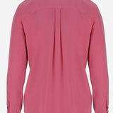 CAMICIA SIGNATURE IN SETA Q23E231 RASPBERRYSORBET EQUIPMENT 