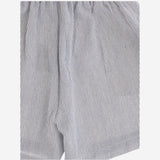 PANTALONI CORTI IN MISTO COTONE A RIGHE 35618060 123 BABE & TESS KIDS 
