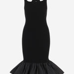 Abito lungo in misto cotone KN3228090 999B PATOU 