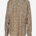 CAMICIA IN VISCOSA CON PAILLETTES 010761 1482103 DRIES VAN NOTEN 