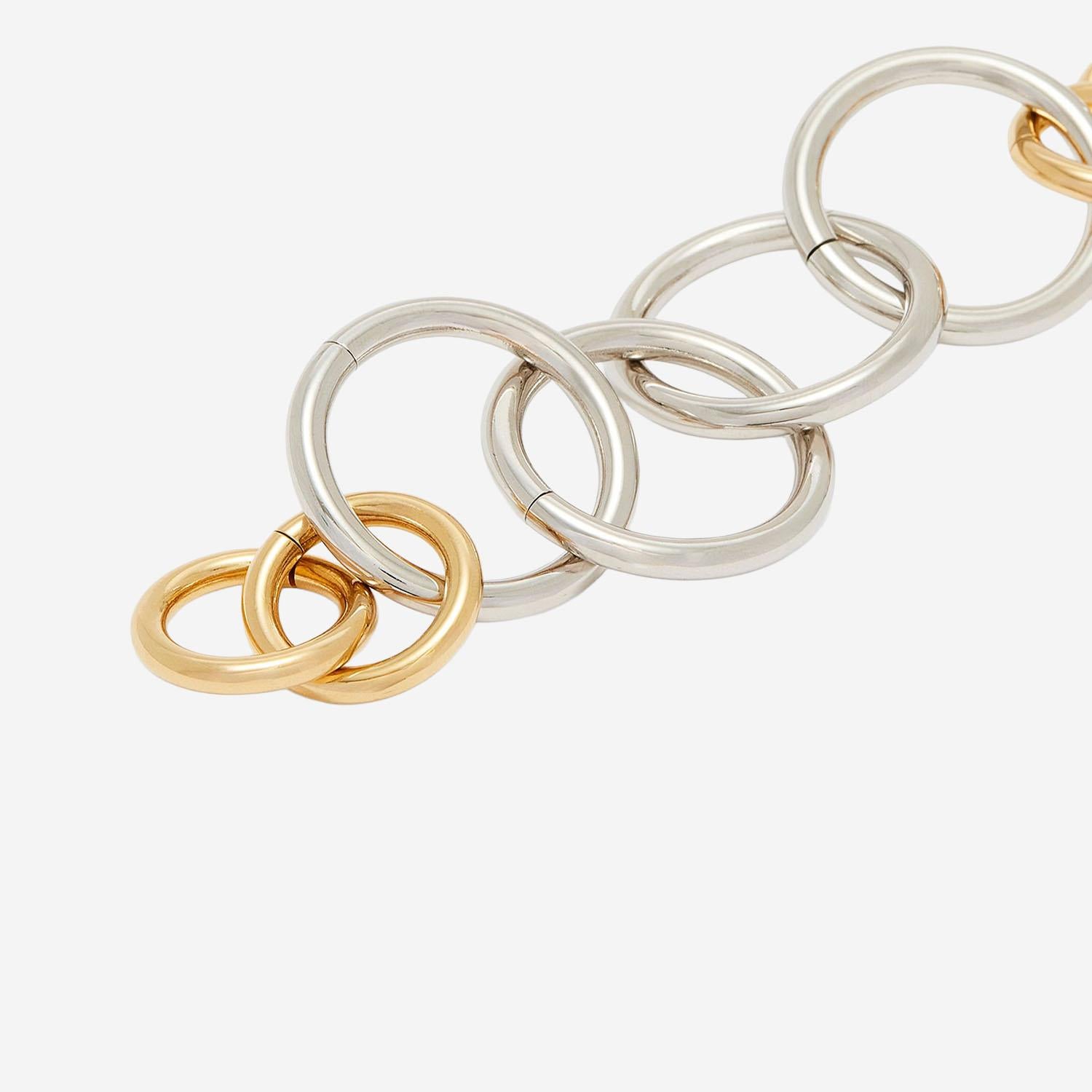 COLLANA A CATENA IN OTTONE J12UU0203 P6959044 JIL SANDER 