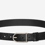 CINTURA REVERSIBILE CON FIBBIA ARROTONDATA 854734 AAFDV1000 GUCCI 