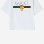 T-SHIRT IN COTONE CON STAMPA 857205 XJHRG9320 GUCCI KIDS 