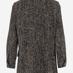 CAPPOTTO IN MISTO LANA CON MOTIVO SPIGATO ANGIO12334 003 MAX MARA 